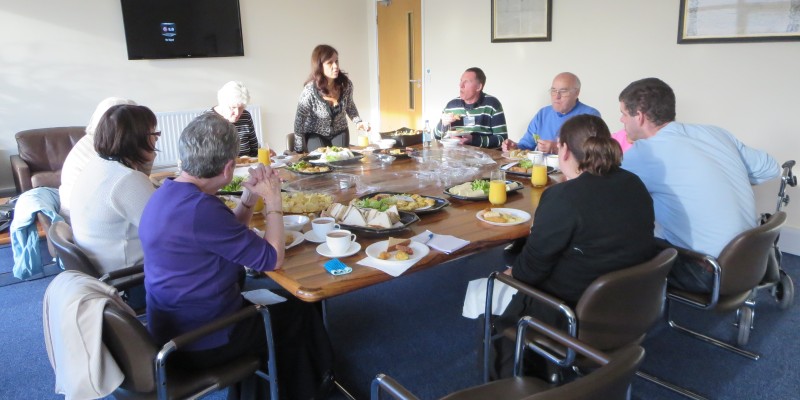 Lunch at the Salts Headquarters Birmingham 7-11-13