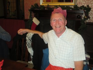 Lincolnshire IA Christmas Meal at The Homestead Lincoln Sunday Lunchtime 7th December 2014 Chairman Fred Cooper