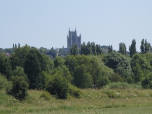 Scenic view of Lincoln Cathedral